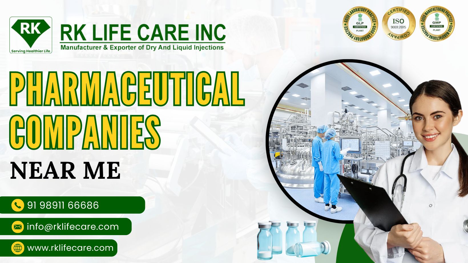 Pharmaceutical Companies Near Me